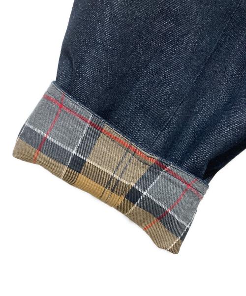 Barbour（バブアー）Barbour (バブアー) JOURNAL STANDARD relume (ジャーナルスタンダード レリューム) 別注 デニム スペイジャケット インディゴ サイズ:Lの古着・服飾アイテム