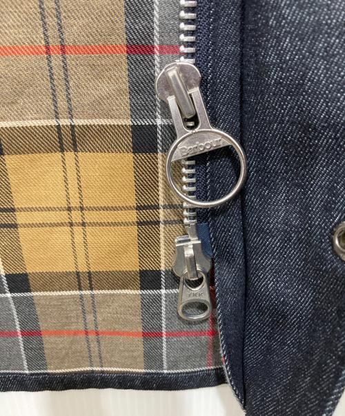 Barbour（バブアー）Barbour (バブアー) JOURNAL STANDARD relume (ジャーナルスタンダード レリューム) 別注 デニム スペイジャケット インディゴ サイズ:Lの古着・服飾アイテム