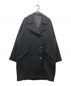 中古・古着通販】Y's (ワイズ) チェスターコート ブラック サイズ:下記