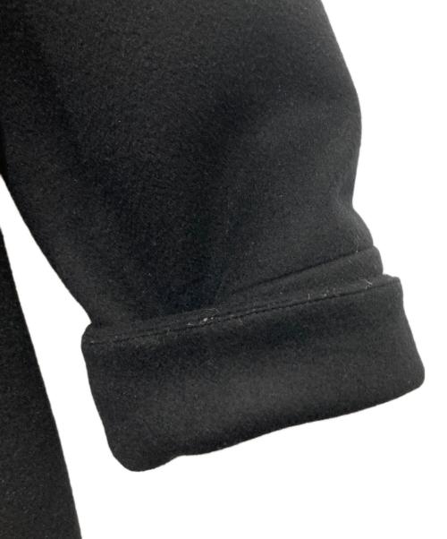 JOURNAL STANDARD（ジャーナルスタンダード）JOURNAL STANDARD (ジャーナルスタンダード) Super140 ミドルPコート ブラック サイズ:38の古着・服飾アイテム