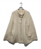 maison de Rメゾンドアール）の古着「ニットポンチョ」｜アイボリー