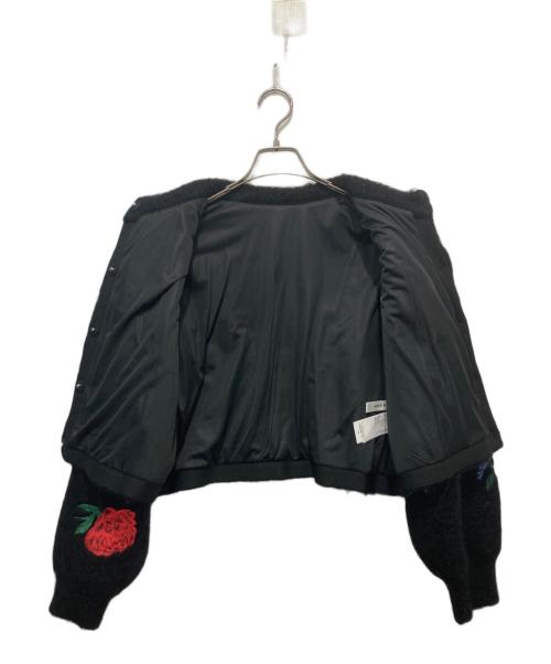 Ameri（アメリ）Ameri (アメリ) AMANDA MOHAIR KNIT TOP ブラック サイズ:FREEの古着・服飾アイテム