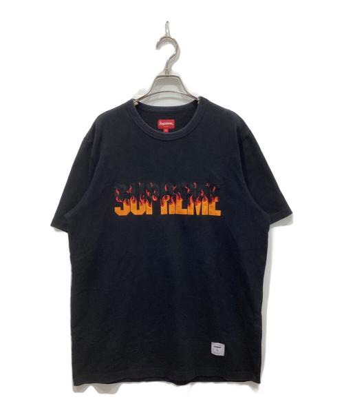 SUPREME（シュプリーム）SUPREME (シュプリーム) Flame S/S Top 19AW ブラック サイズ:Lの古着・服飾アイテム