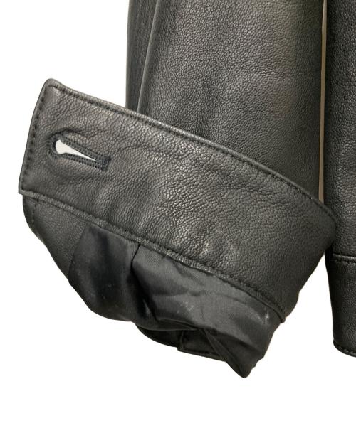 COACH（コーチ）COACH (コーチ) レザートラッカージャケット ブラック サイズ:Sの古着・服飾アイテム