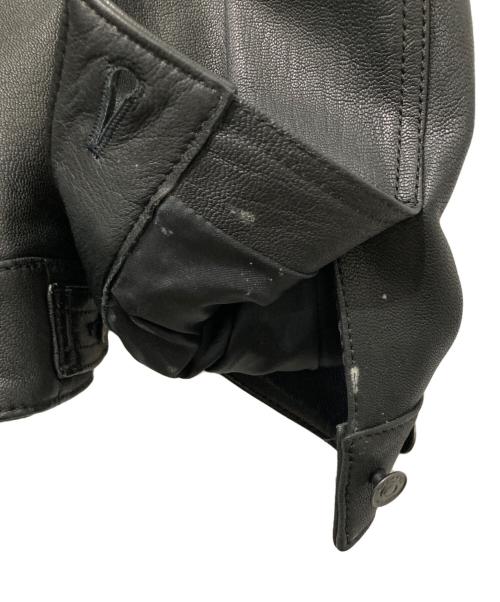 COACH（コーチ）COACH (コーチ) レザートラッカージャケット ブラック サイズ:Sの古着・服飾アイテム