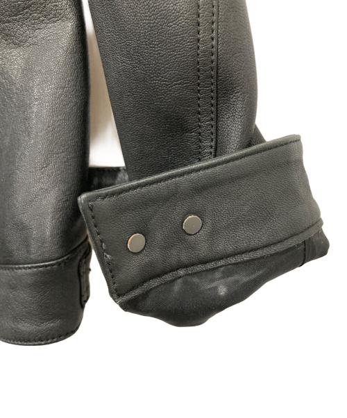 COACH（コーチ）COACH (コーチ) レザートラッカージャケット ブラック サイズ:Sの古着・服飾アイテム