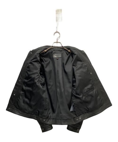 COACH（コーチ）COACH (コーチ) レザートラッカージャケット ブラック サイズ:Sの古着・服飾アイテム