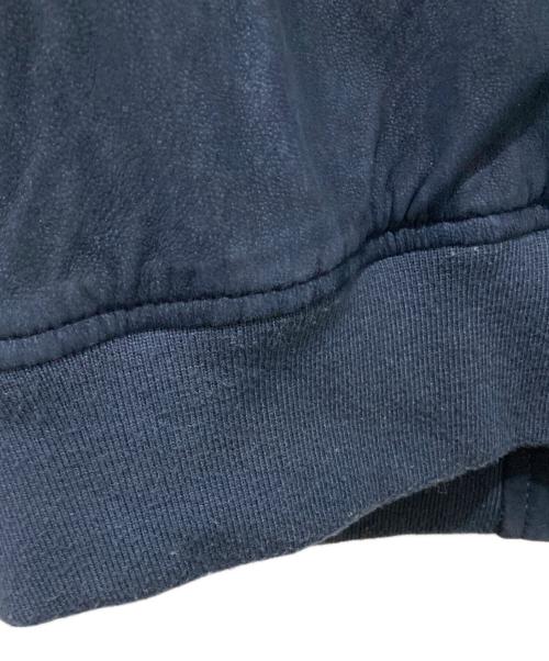 DIESEL（ディーゼル）DIESEL (ディーゼル) スエードジップパーカー ネイビー サイズ:Mの古着・服飾アイテム