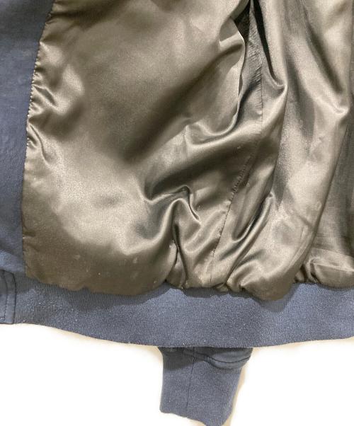 DIESEL（ディーゼル）DIESEL (ディーゼル) スエードジップパーカー ネイビー サイズ:Mの古着・服飾アイテム