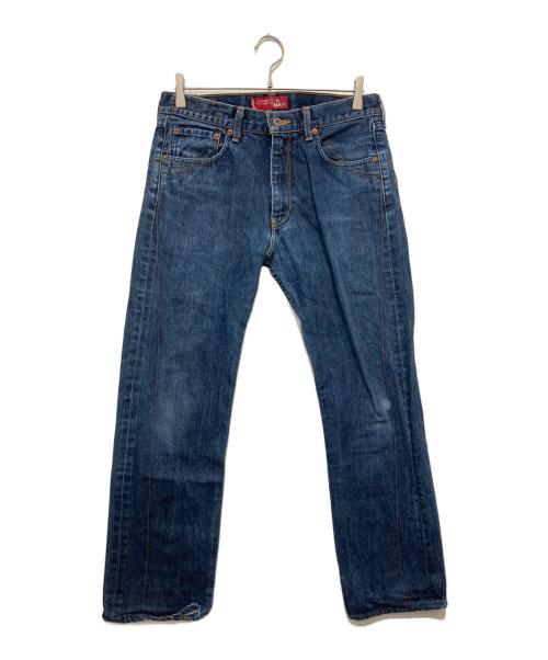 COMME des GARCONS JUNYA WATANABE MAN（コム デ ギャルソン ジュンヤ ワタナベ マン）COMME des GARCONS JUNYA WATANABE MAN (コム デ ギャルソン ジュンヤ ワタナベ マン) LEVI'S (リーバイス) デニムパンツ/02AW インディゴ サイズ:Mの古着・服飾アイテム