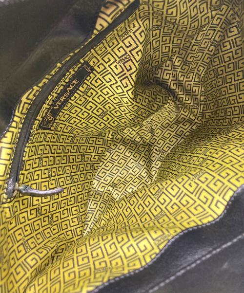 VERSACE（ヴェルサーチェ）VERSACE (ヴェルサーチェ) メデューサ/ショルダーバッグ ブラックの古着・服飾アイテム