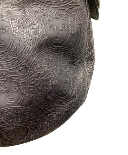 VERSACE（ヴェルサーチェ）VERSACE (ヴェルサーチェ) メデューサ/ショルダーバッグ ブラックの古着・服飾アイテム