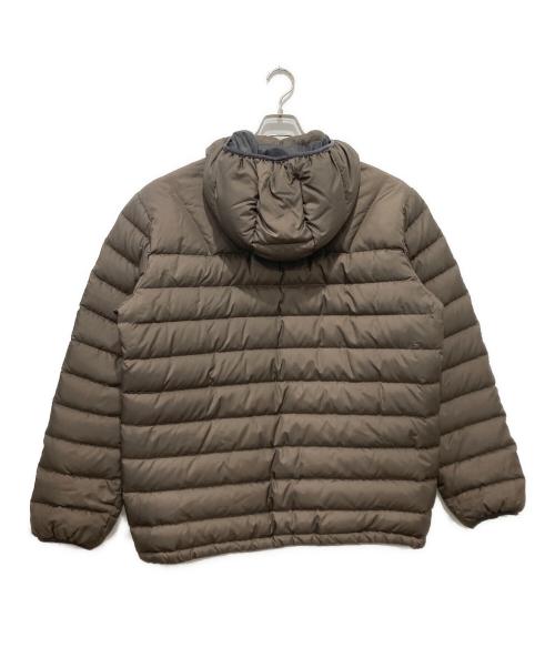 Eddie Bauer（エディーバウアー）Eddie Bauer (エディーバウアー) ダウンジャケット ブラウン サイズ:Lの古着・服飾アイテム