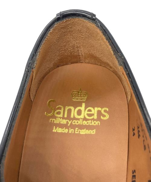 SANDERS（サンダース）SANDERS (サンダース) MILITARY DERBY SHOE ブラック サイズ:6の古着・服飾アイテム