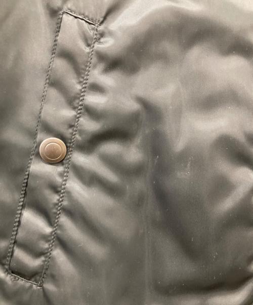 MR.OLIVE（ミスターオリーブ）MR.OLIVE (ミスターオリーブ) ファー付MA-1ジャケット ブラック サイズ:Mの古着・服飾アイテム