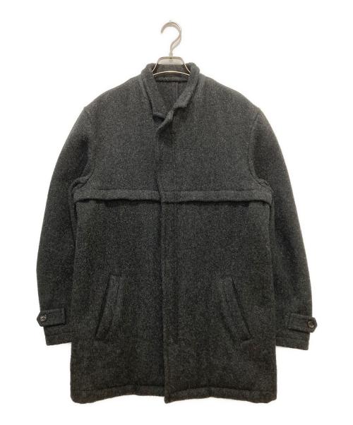 COMME des GARCONS HOMME（コムデギャルソン オム）COMME des GARCONS HOMME (コムデギャルソン オム) ウールコート グレー サイズ:Mの古着・服飾アイテム