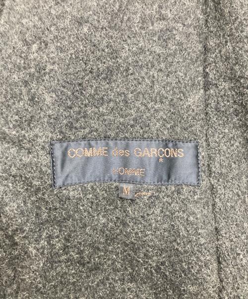 COMME des GARCONS HOMME（コムデギャルソン オム）COMME des GARCONS HOMME (コムデギャルソン オム) ウールコート グレー サイズ:Mの古着・服飾アイテム