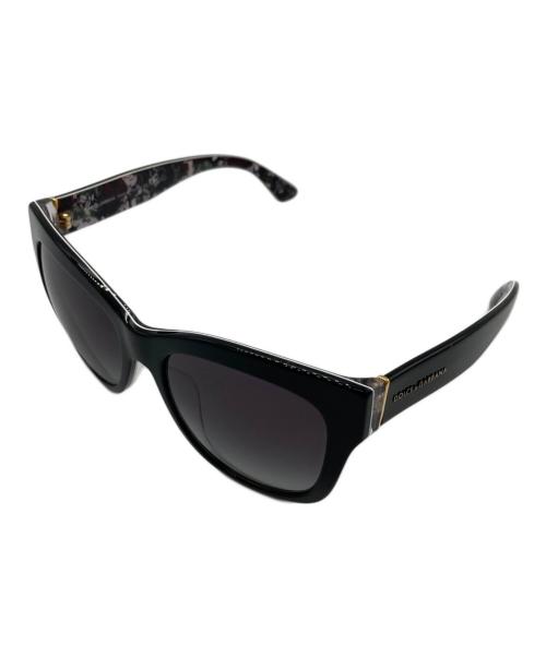 DOLCE & GABBANA（ドルチェ＆ガッバーナ）DOLCE & GABBANA (ドルチェ＆ガッバーナ) サングラス ブラック サイズ:55□19 140の古着・服飾アイテム