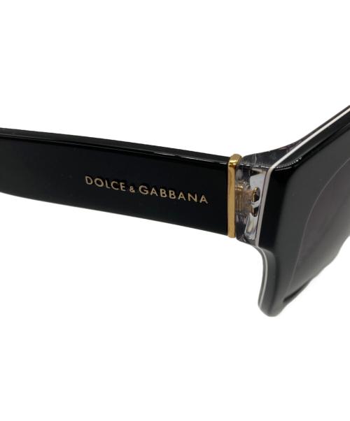 DOLCE & GABBANA（ドルチェ＆ガッバーナ）DOLCE & GABBANA (ドルチェ＆ガッバーナ) サングラス ブラック サイズ:55□19 140の古着・服飾アイテム