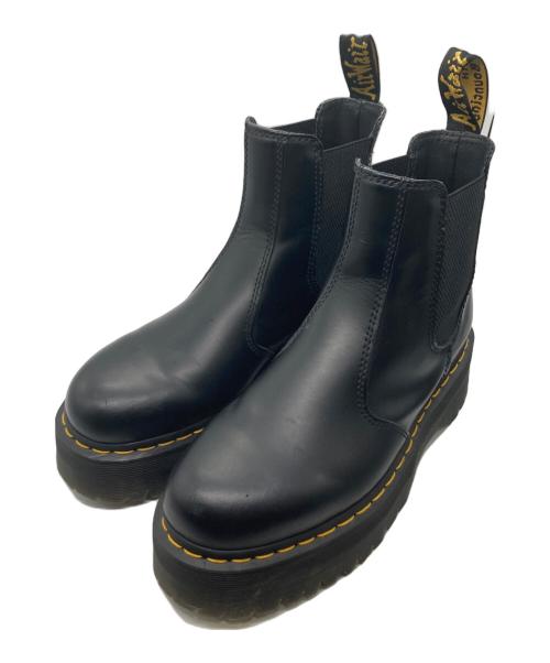 Dr.Martens（ドクターマーチン）Dr.Martens (ドクターマーチン) QUAD チェルシーブーツ ブラック サイズ:41の古着・服飾アイテム