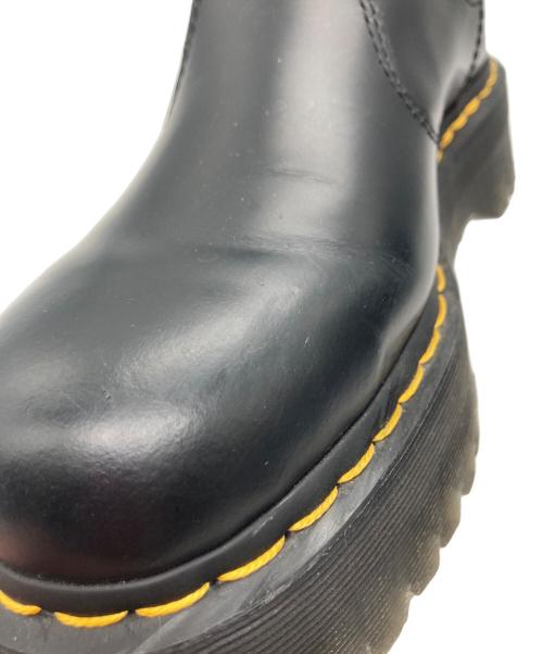 Dr.Martens（ドクターマーチン）Dr.Martens (ドクターマーチン) QUAD チェルシーブーツ ブラック サイズ:41の古着・服飾アイテム