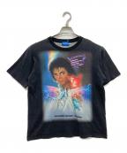 DISNEYディズニー）の古着「CAPTAIN EO プリントTシャツ」｜ブラック