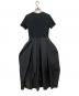 allureville (アルアバイル) エコリブカットドッキングワンピース ブラック サイズ:M：8000円