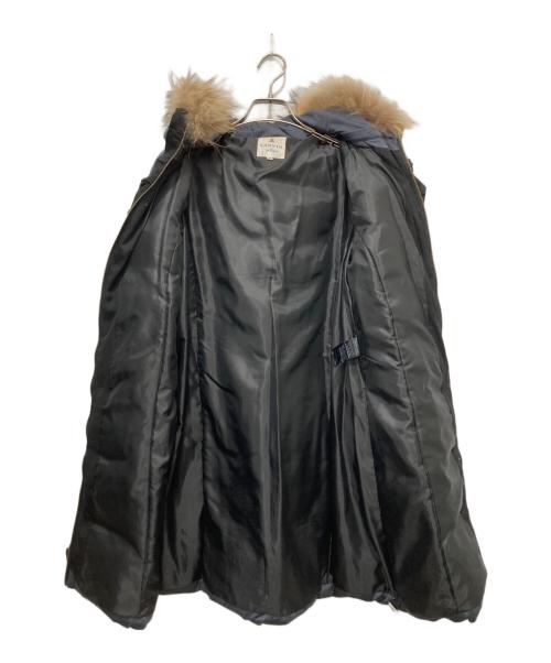 LANVIN en Bleu（ランバンオンブルー）LANVIN en Bleu (ランバンオンブルー) ダウンジャケット ネイビー サイズ:38の古着・服飾アイテム