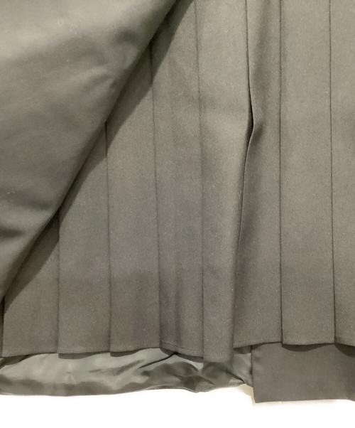 SUBLATIONS（サブレーションズ）SUBLATIONS (サブレーションズ) SUPER140 WRAP GURKHA SKIRT ブラック サイズ:Freeの古着・服飾アイテム
