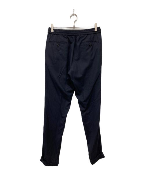 PAUL SMITH（ポールスミス）PAUL SMITH (ポールスミス) ソリッドウール テーパード トラウザーズ ネイビー サイズ:Lの古着・服飾アイテム