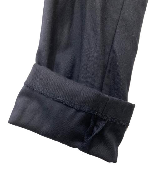 PAUL SMITH（ポールスミス）PAUL SMITH (ポールスミス) ソリッドウール テーパード トラウザーズ ネイビー サイズ:Lの古着・服飾アイテム