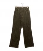 TOMORROWLAND .Bトゥモローランド ビー）の古着「コットンコーデュロイパンツ」｜カーキ
