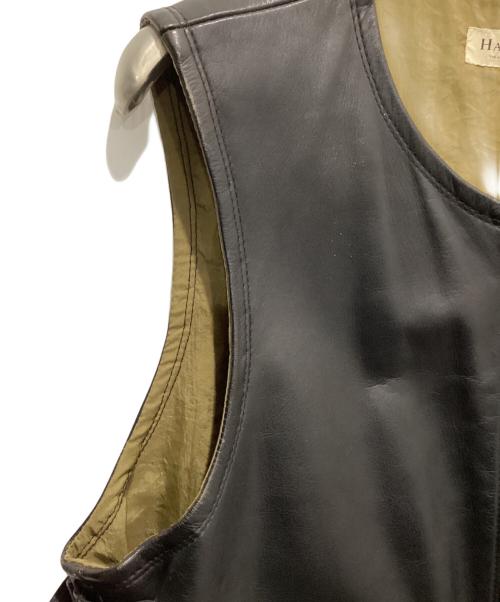 HAROLD'S GEAR（ハロルズギア）HAROLD'S GEAR (ハロルズギア) モーターサイクル レザー ベスト ブラック サイズ:FREEの古着・服飾アイテム