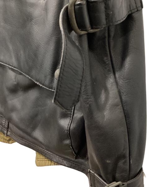HAROLD'S GEAR（ハロルズギア）HAROLD'S GEAR (ハロルズギア) モーターサイクル レザー ベスト ブラック サイズ:FREEの古着・服飾アイテム
