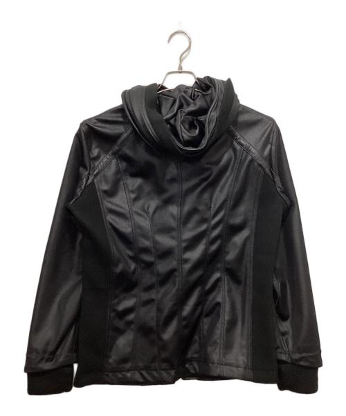 JACKROSE（ジャックローズ）JACKROSE (ジャックローズ) マルチジップフーデッドジャケット ブラック サイズ:46の古着・服飾アイテム