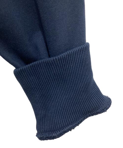 POLO RALPH LAUREN（ポロ・ラルフローレン）POLO RALPH LAUREN (ポロ・ラルフローレン) レザーパッチフーディー ネイビー サイズ:Sの古着・服飾アイテム