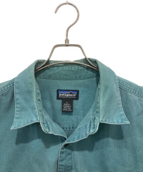 Patagonia（パタゴニア）Patagonia (パタゴニア) ワークシャツ ブルー サイズ:Lの古着・服飾アイテム