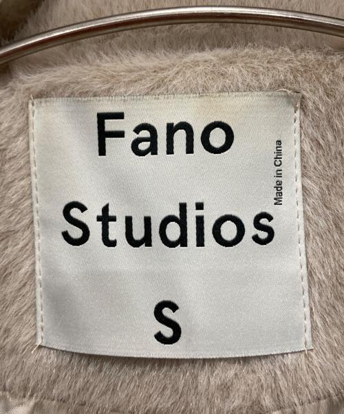 Fano Studios（ファノ ストゥディオズ）Fano Studios (ファノ ストゥディオズ) ビッグシルエット ワイドスリーブ シャギーコート ベージュ サイズ:Sの古着・服飾アイテム