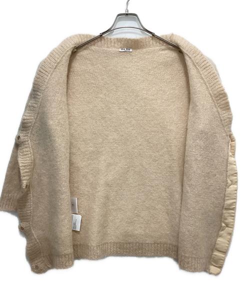 MIU MIU（ミュウミュウ）MIU MIU (ミュウミュウ) モヘアブレンドニット ピンク サイズ:40の古着・服飾アイテム