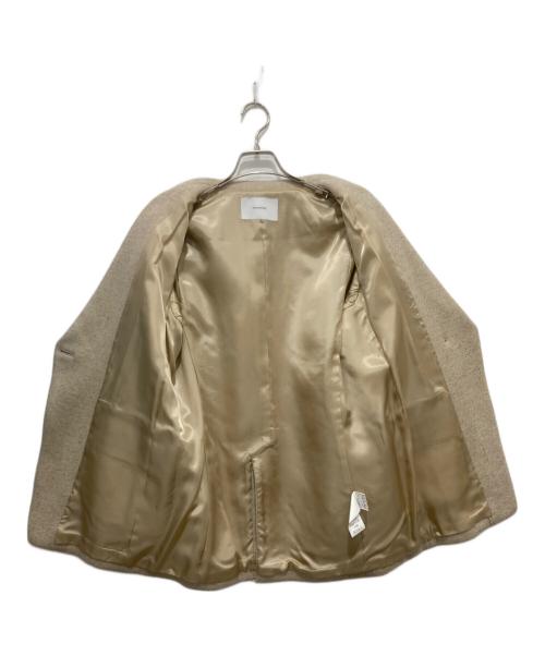 FRAMeWORK（フレームワーク）FRAMeWORK (フレームワーク) シングルジャケットコート ベージュ サイズ:記載なしの古着・服飾アイテム