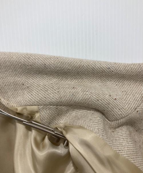 FRAMeWORK（フレームワーク）FRAMeWORK (フレームワーク) シングルジャケットコート ベージュ サイズ:記載なしの古着・服飾アイテム