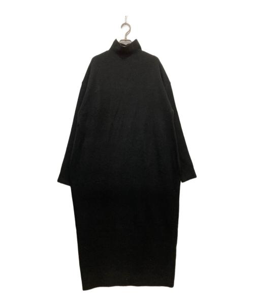 anuke（アンヌーク）anuke (アンヌーク) Cocoon Knit Onepiece ブラック サイズ:36の古着・服飾アイテム