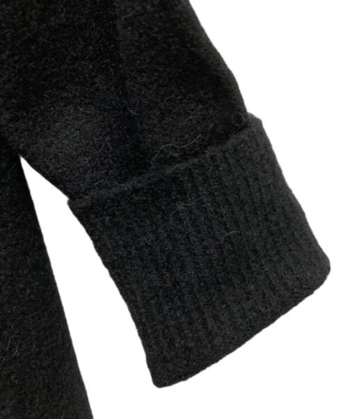 anuke（アンヌーク）anuke (アンヌーク) Cocoon Knit Onepiece ブラック サイズ:36の古着・服飾アイテム