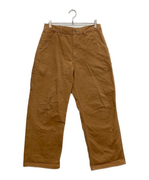 CarHartt（カーハート）CarHartt (カーハート) ペインターダックパンツ ブラウン サイズ:32の古着・服飾アイテム