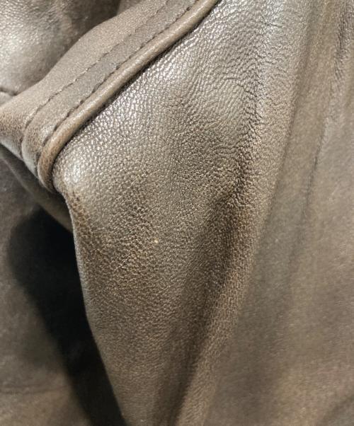 AVIREX（アヴィレックス）AVIREX (アヴィレックス) SIGNATURE VARSITY JACKET ブラウン サイズ:Sの古着・服飾アイテム