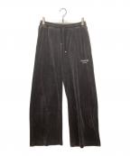 NBA×L'appartementエヌビーエー×アパルトモン）の古着「ベロアパンツ」｜グレー