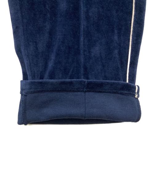 Sporty & Rich（スポーティーアンドリッチ）Sporty & Rich (スポーティーアンドリッチ) ベロアトラックパンツ ネイビー サイズ:Sの古着・服飾アイテム