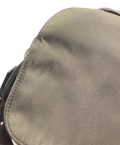 PRADA（プラダ）PRADA (プラダ) ナイロンリュック カーキの古着・服飾アイテム