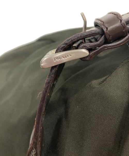 PRADA（プラダ）PRADA (プラダ) ナイロンリュック カーキの古着・服飾アイテム