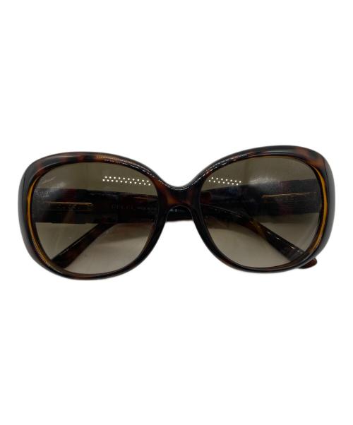 GUCCI（グッチ）GUCCI (グッチ) サングラス ブラウン サイズ:57□16の古着・服飾アイテム